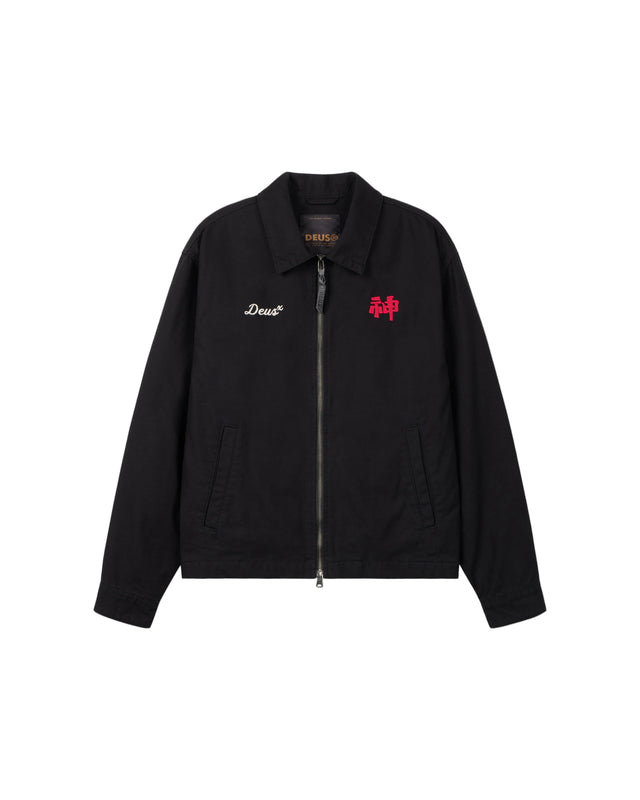 DOGLEG JACKET - BLACK