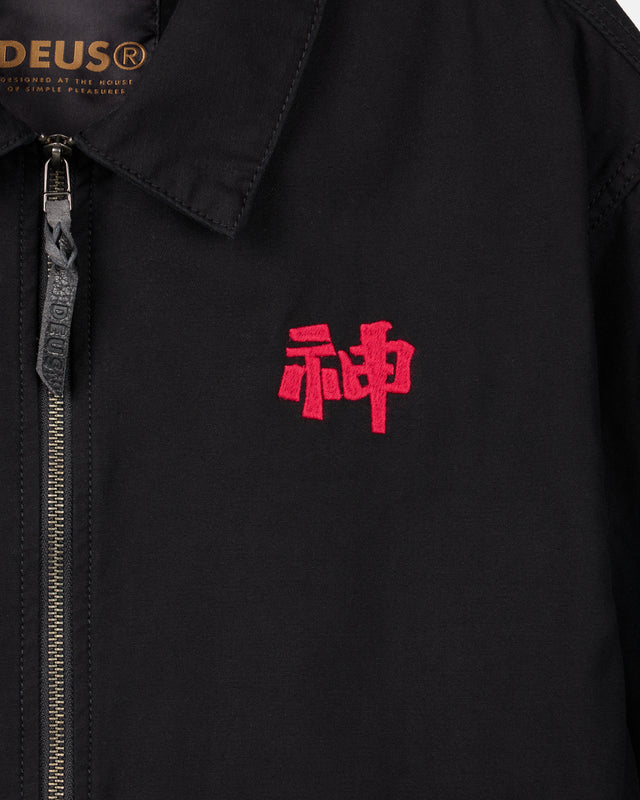 DOGLEG JACKET - BLACK