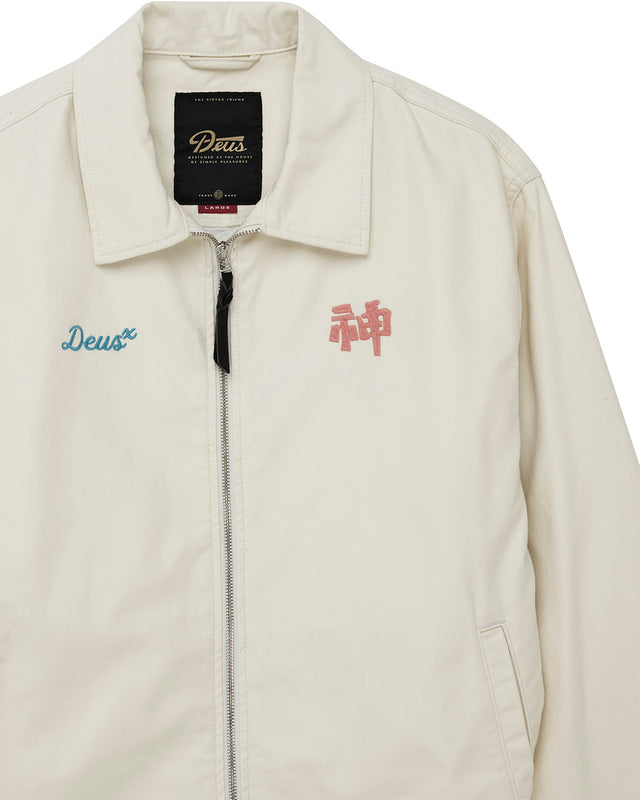 DOGLEG JACKET - IVORY