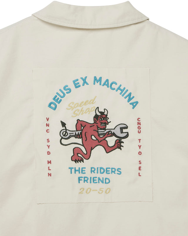 DOGLEG JACKET - IVORY