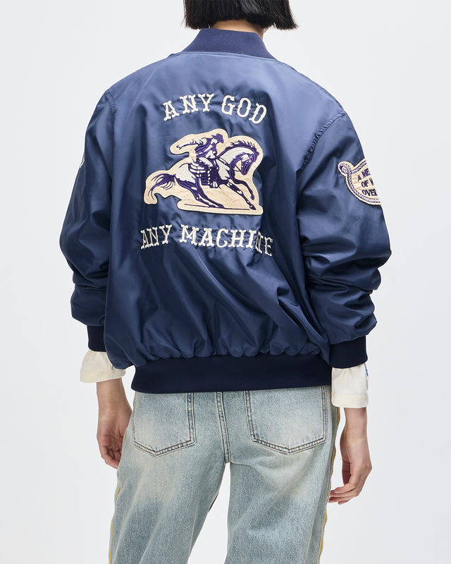 HORSEPOWER JACKET - BLACK IRIS