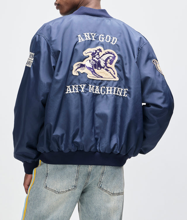 HORSEPOWER JACKET - BLACK IRIS