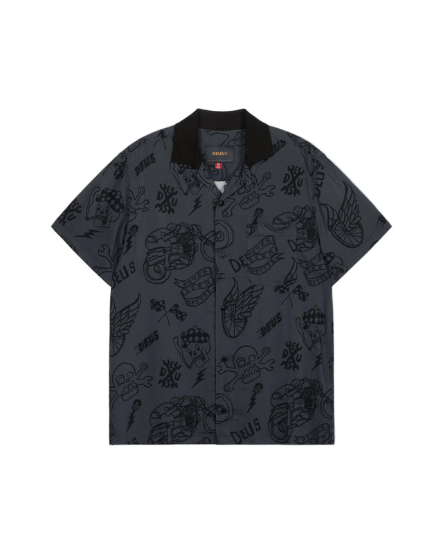 DOODLE SS SHIRT - BLACK