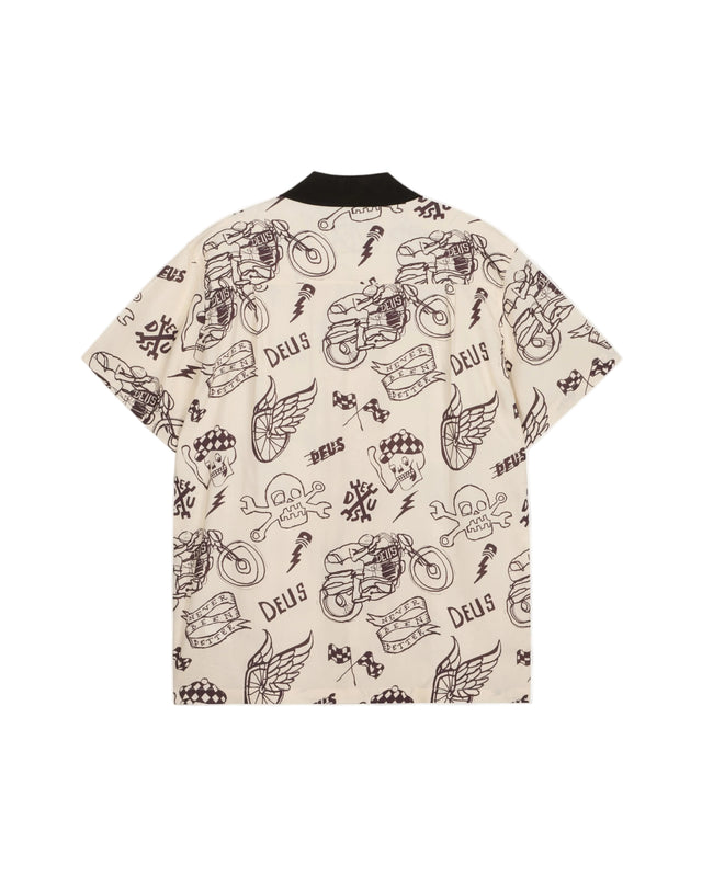 DOODLE SS SHIRT - IVORY