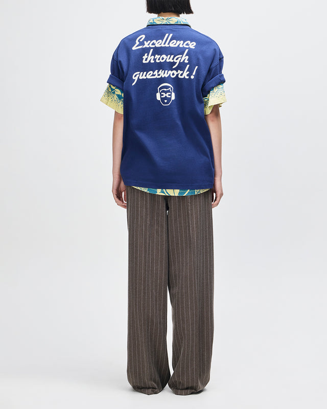 WORKING TOWARDS TEE - LIMOGES BLUE