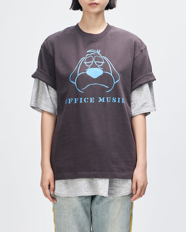 OFFICE MUSIQUE TEE - ANTHRACITE