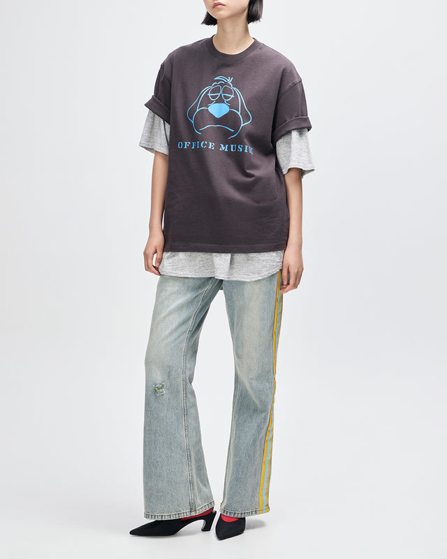 OFFICE MUSIQUE TEE - ANTHRACITE