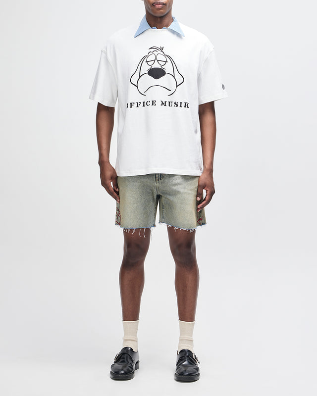 OFFICE MUSIQUE TEE - VINTAGE WHITE
