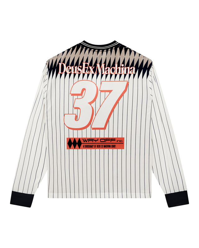 ARRII MOTO JERSEY - FLAME WHISPER WHITE