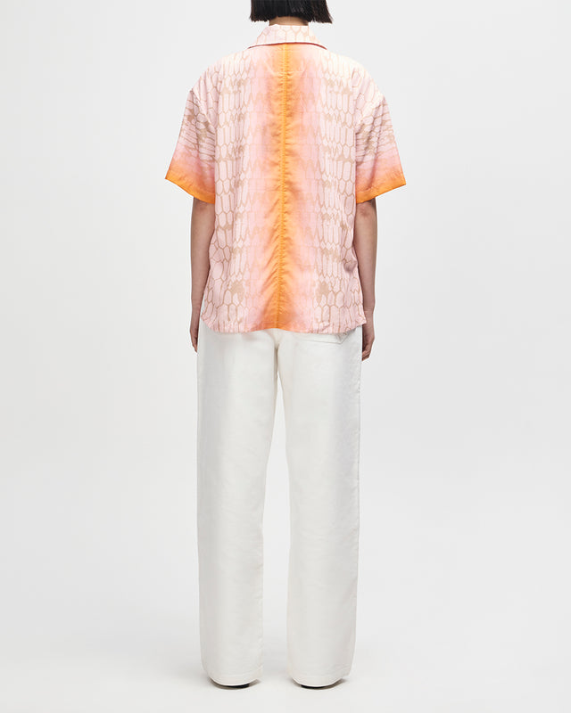 RALLY RESORT SHIRT - FLAMING CAMEO