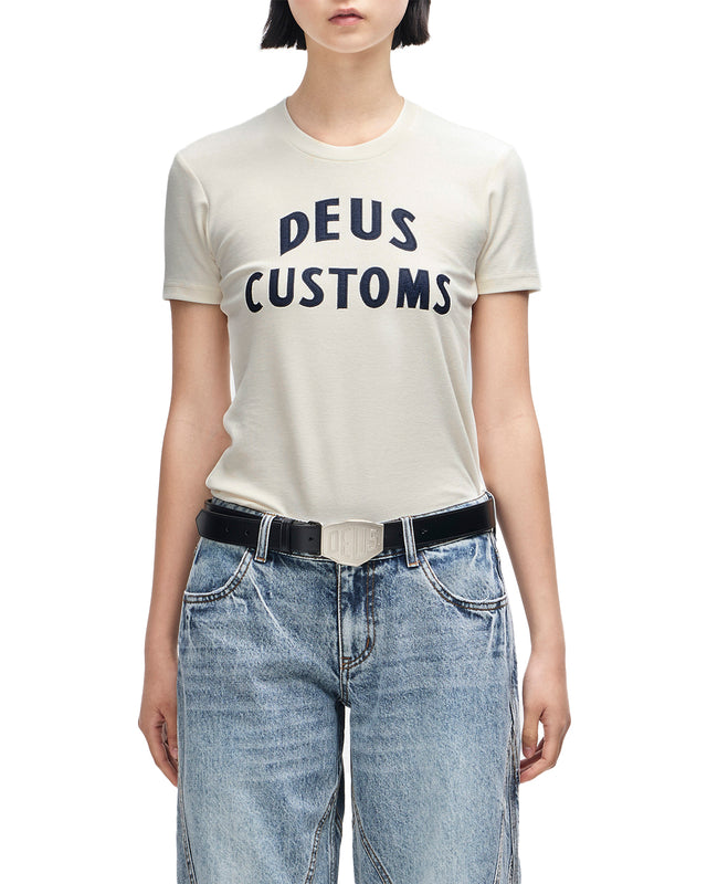 HELENE TEE - DIRTY WHITE