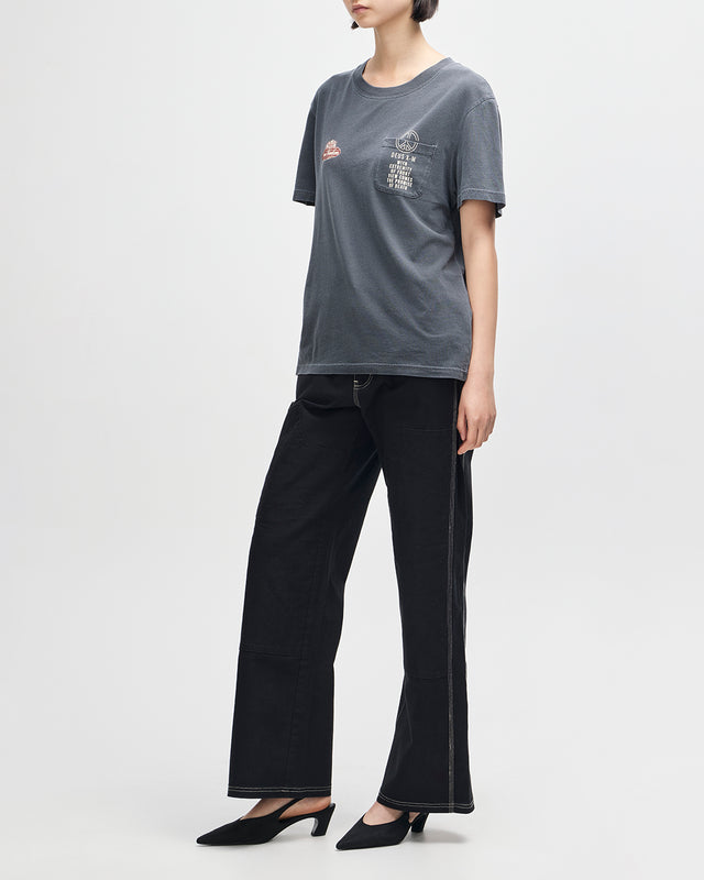 A110 TEE - ANTHRACITE