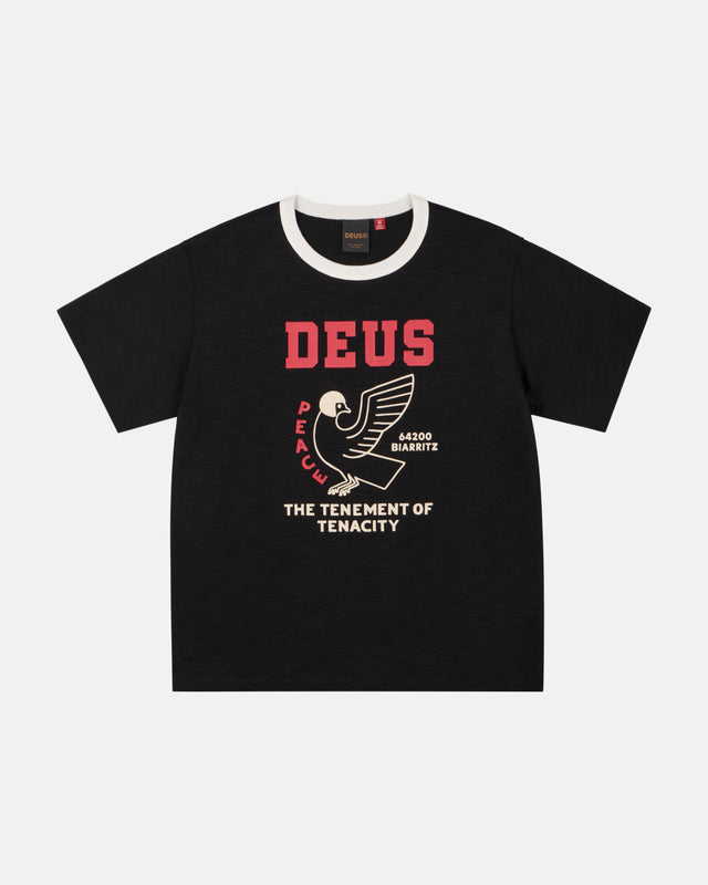 WOMEN BUCK UP TEE - BLACK