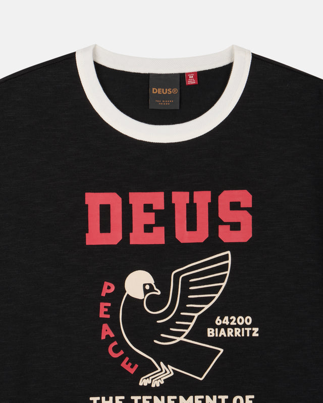 WOMEN BUCK UP TEE - BLACK