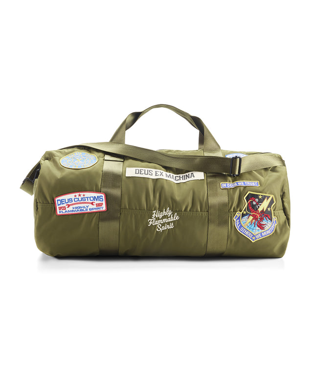 MONTY DUFFLE BAG - OLIVE GREEN