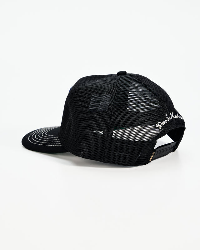 MUDFLAP TRUCKER - BLACK