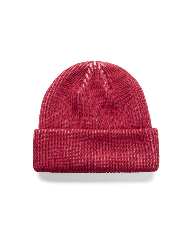 MELODY 2 TONE BEANIE - CHERRY RED