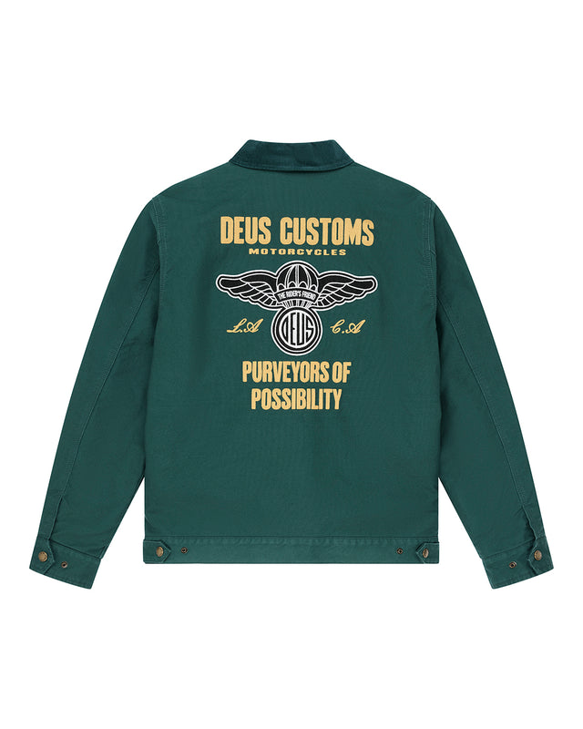 CUTAWAY JACKET - RACING GREEN