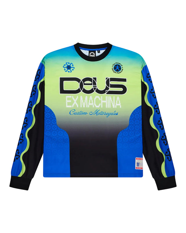 MANHOLE MOTO JERSEY - BLACK