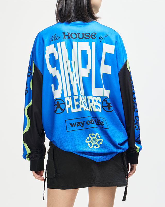 MANHOLE MOTO JERSEY - BLACK
