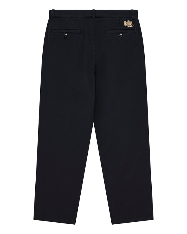 OTTO PLEATED PANT - BLACK