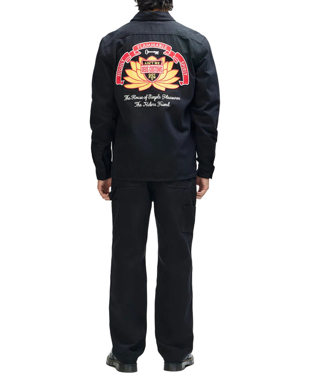 SACRED CHEST SHIRT - BLACK