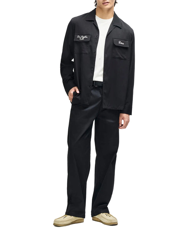 FORBIDDEN FRUIT BOWLING SHIRT - BLACK