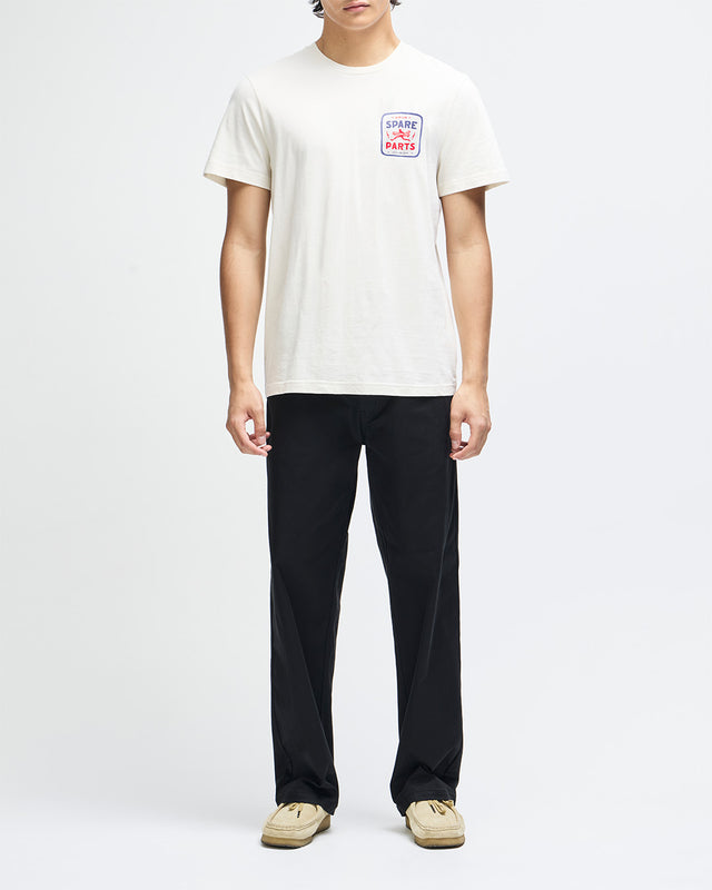 MUDFLAP TEE - VINTAGE WHITE
