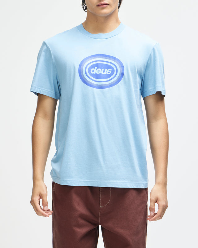 REFUGE TEE - GLACIER BLUE