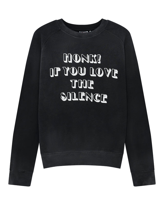 HONK CREW NECK - BLACK BEAUTY