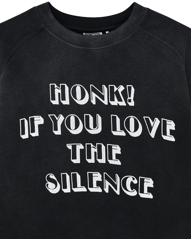 HONK CREW NECK - BLACK BEAUTY