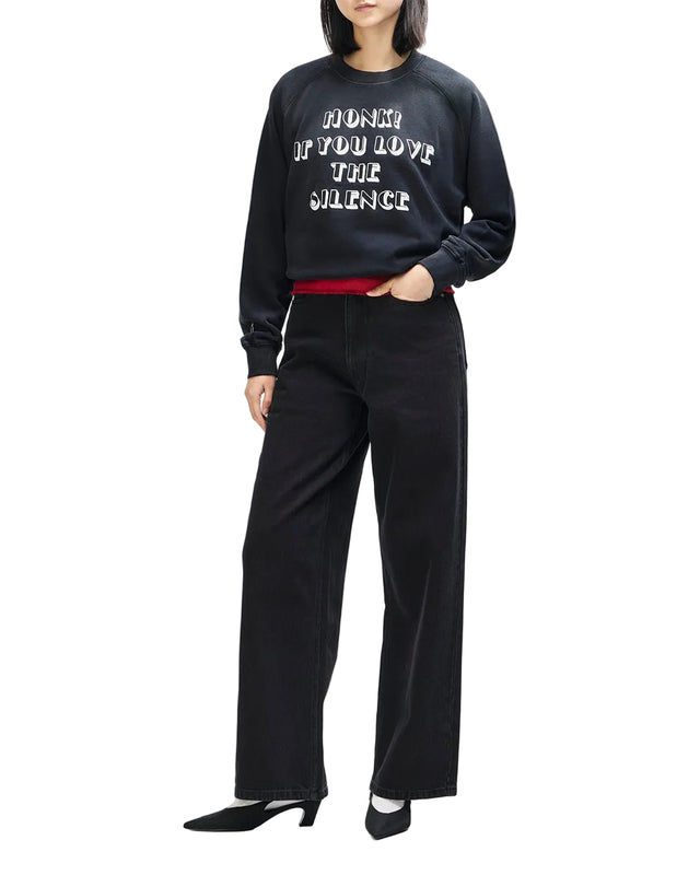 HONK CREW NECK - BLACK BEAUTY