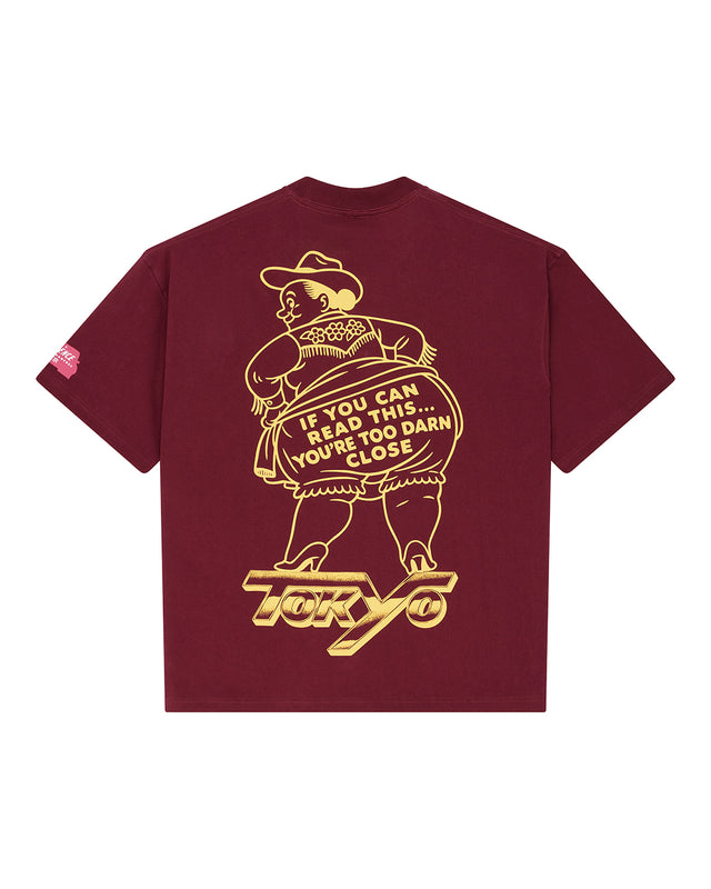 BLOOMERS OS TEE - BIKING RED