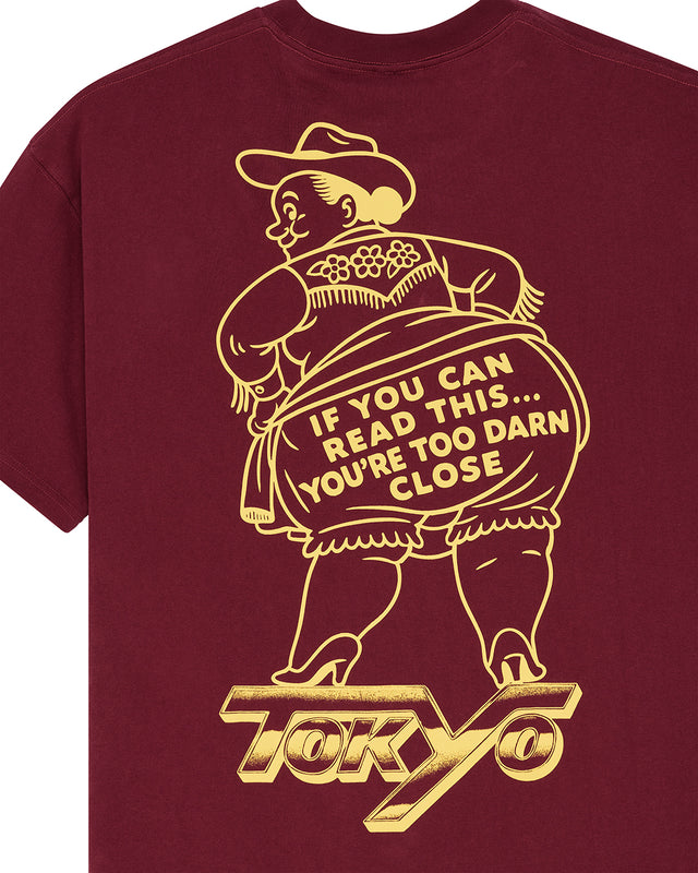 BLOOMERS OS TEE - BIKING RED