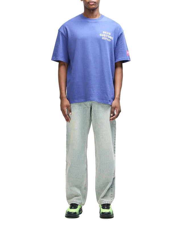 BLOOMERS OS TEE - LIMOGES BLUE