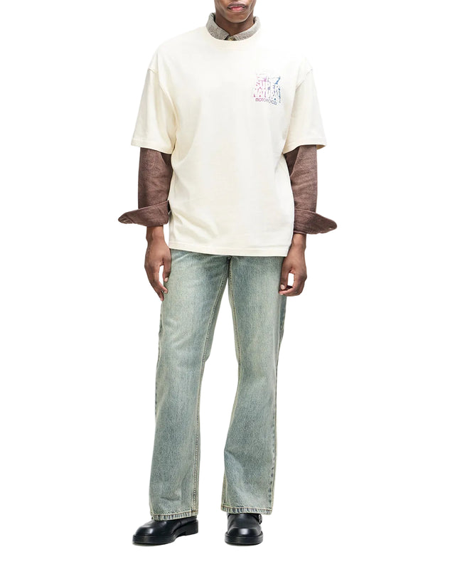 TEMPLE TORQUE OS TEE - DIRTY WHITE