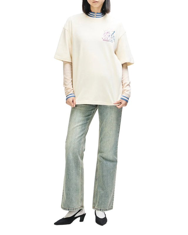 TEMPLE TORQUE OS TEE - DIRTY WHITE