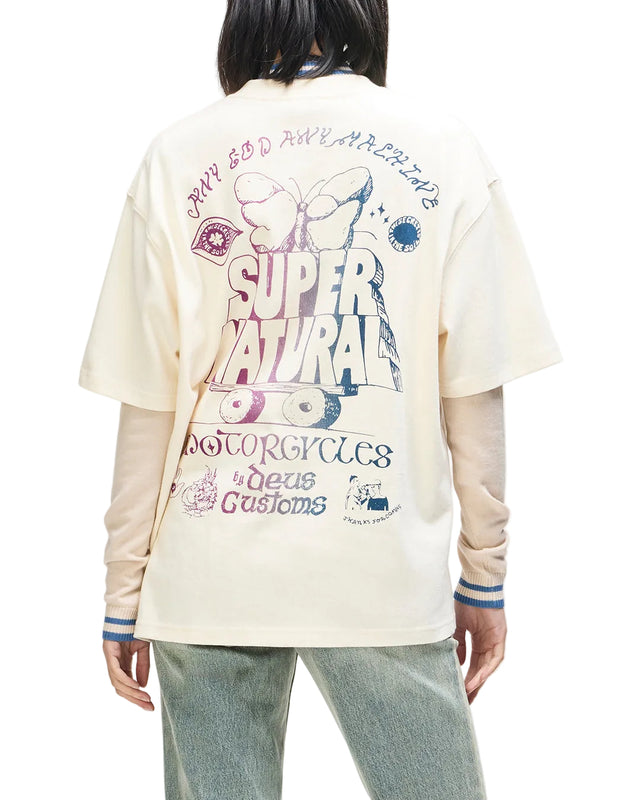 TEMPLE TORQUE OS TEE - DIRTY WHITE