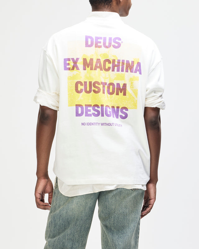 UTILITY OS TEE - VINTAGE WHITE