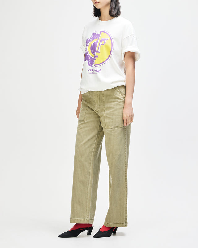 UTILITY OS TEE - VINTAGE WHITE