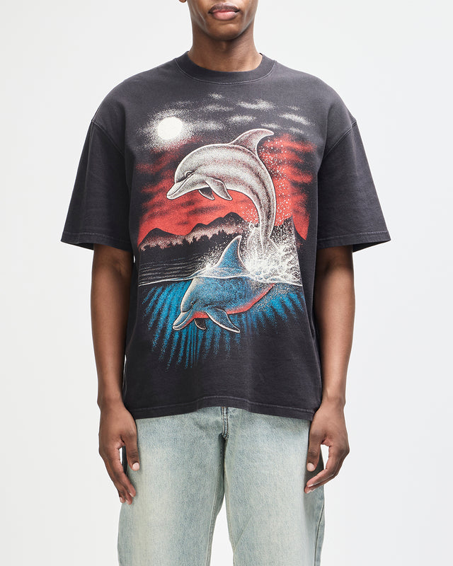 LOVERS OS TEE - BLACK BEAUTY