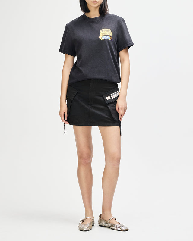 DAPHNE TEE - ANTHRACITE GREY