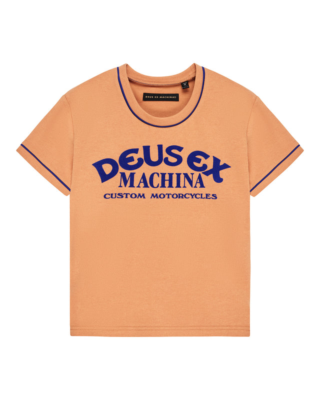 LOST WORLD TEE - SANDGLOW ORANGE