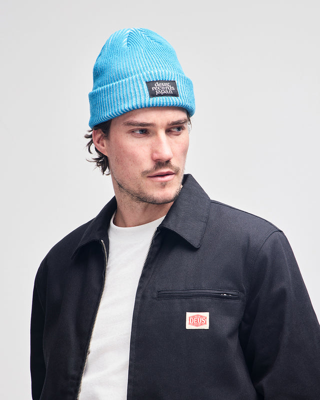 STRATA BEANIE - WAVE RIDE BLUE