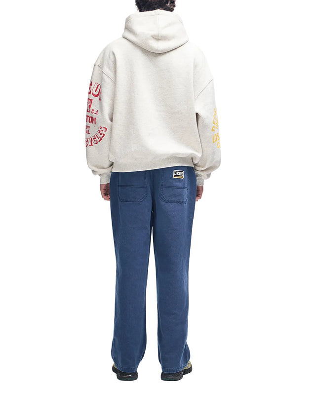 ALL FOR WON HOODIE - LT GREY MARLE