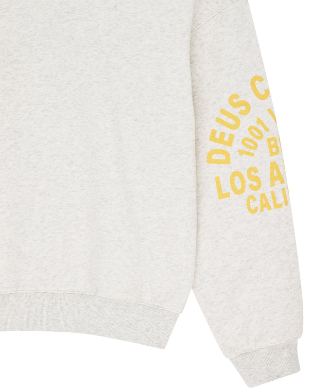 ALL FOR WON HOODIE - LT GREY MARLE