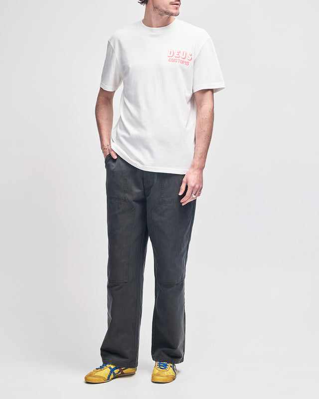 HEAVY METAL TEE - VINTAGE WHITE