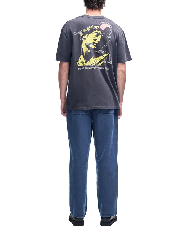 STATE OF REALITY TEE - BLACK