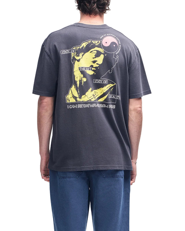 STATE OF REALITY TEE - BLACK