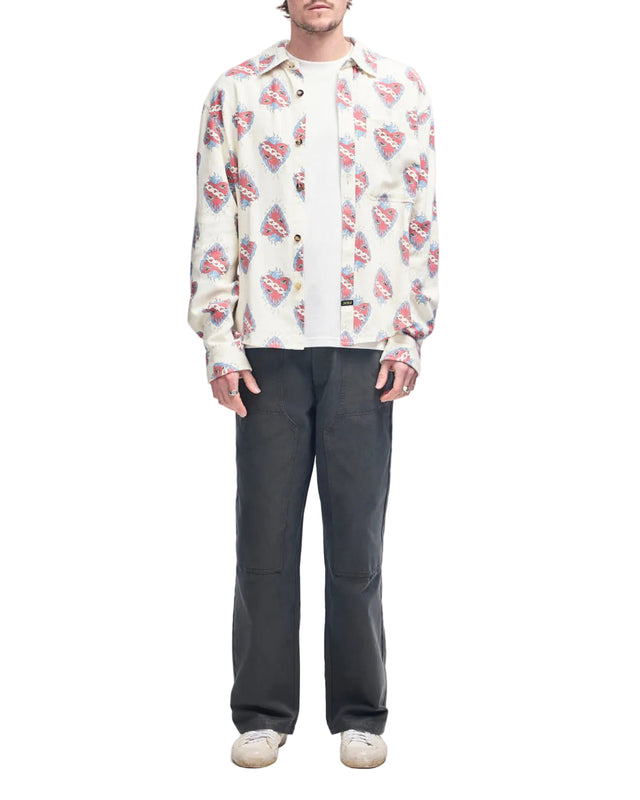 PRICELESS ADVICE LS SHIRT - VINTAGE WHITE